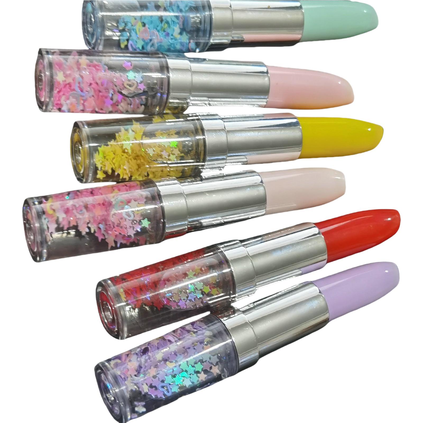 

6 шт. Гелевая ручка в форме помады 0,5 мм Пишущая ручка Новинка Гелевая ручка Прекрасная нейтральная ручка для школы, офиса и дома