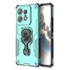 For Motorola Edge 50 Pro 5G Case Rotatable Ring Kickstand PC + TPU Shockproof Phone Cover