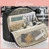 Elegant Japanese Style Large Pen Organizer With Multiple Compartments For Daily Use