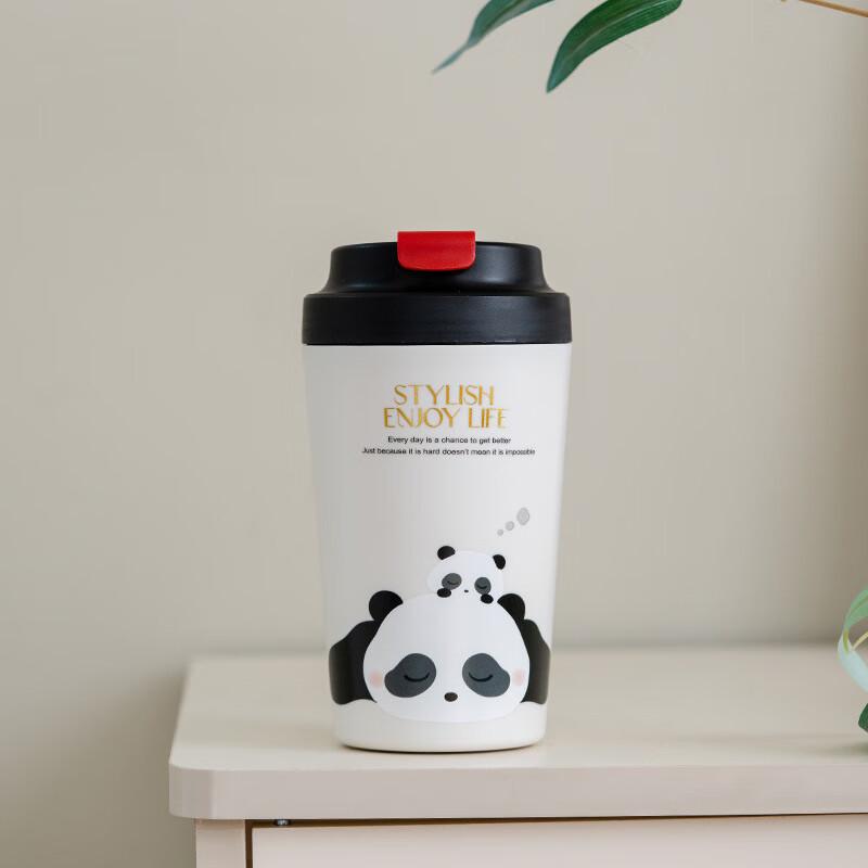 

Panda Ceramic Inner Liner Health Preserving Hand Cup