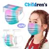 Children's Disposable Tie-dye Starry-sky Printed Mask Disposable Face Mask Ear Loop Mask 50PCS