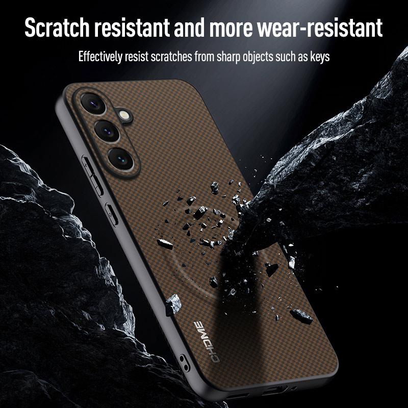 For Samsung Galaxy A17 5G Case Luxury Car Magnetic Holder Phone Case For Samsung A17 4G TPU Silicone Shockproof Back Cover Coque