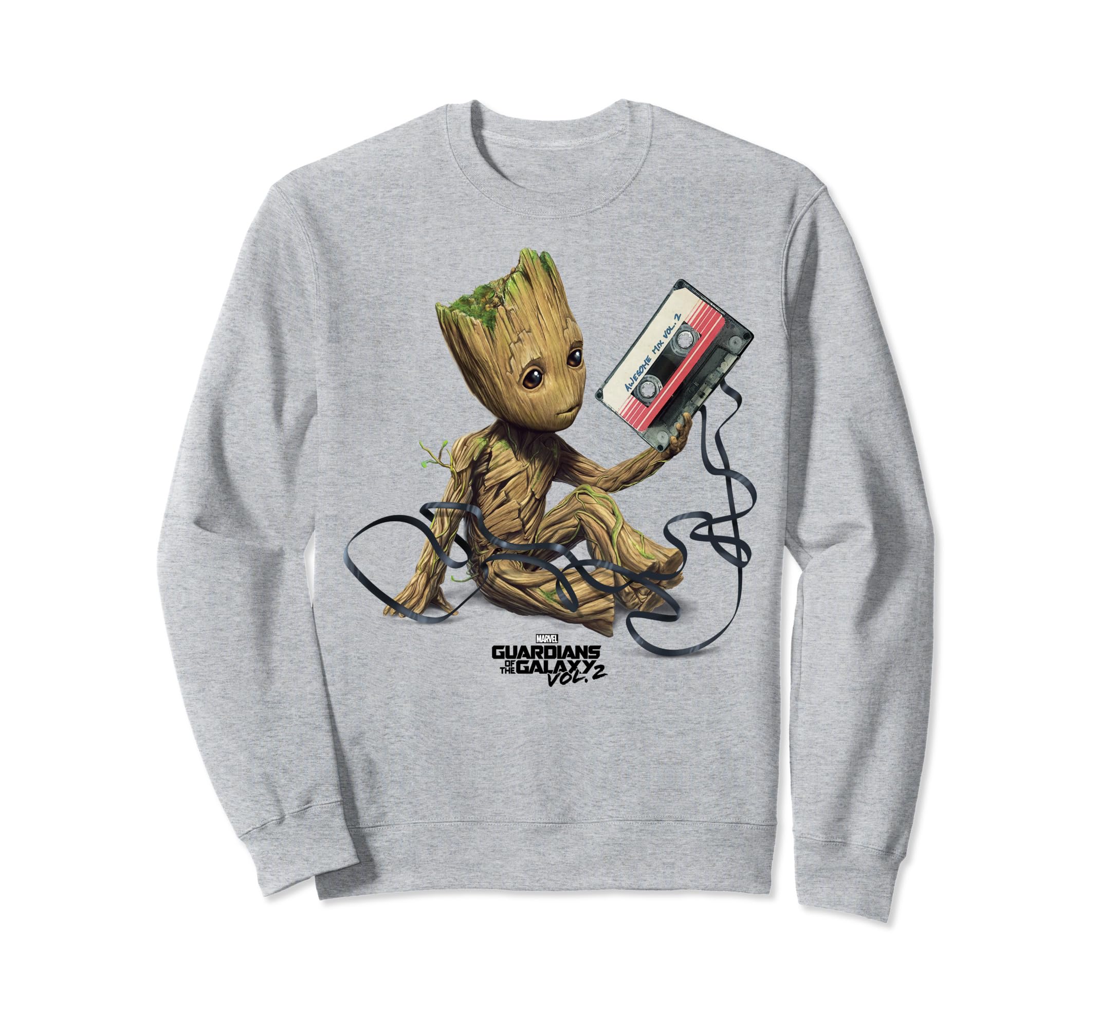 

Marvel Guardians of the Galaxy Vol. 2 Groot Tape Portrait Sweatshirt