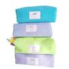 High Quality Corduroy Pen Bag Zipper Stationery Stationery Storage Bag Candy Color Pen Box