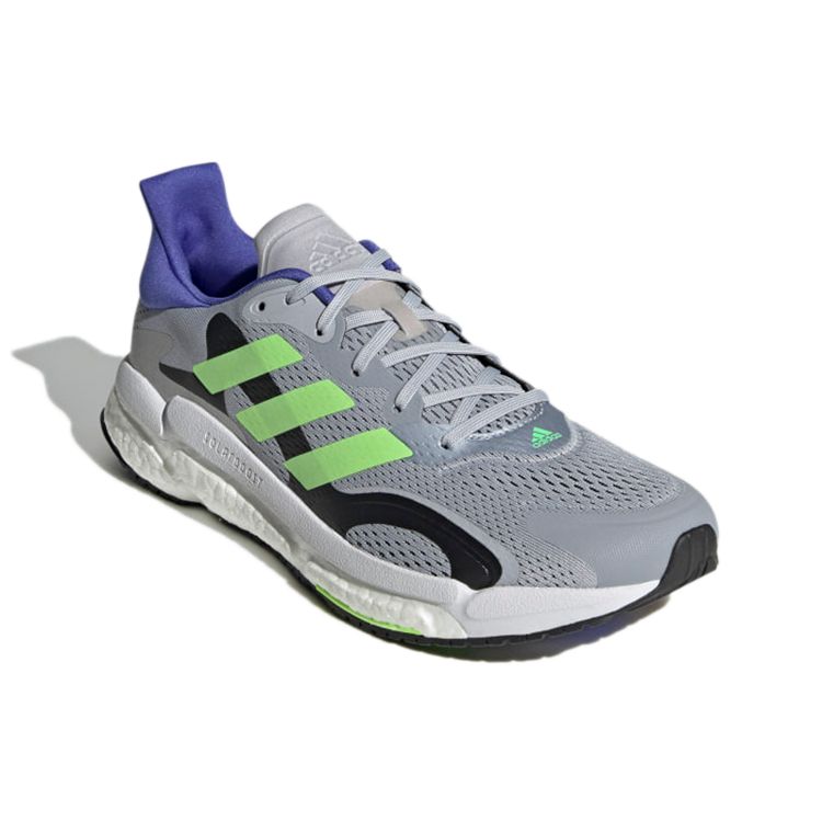 Adidas Solar Boost 3 Halo Silver Signal Green Men Sneakers Grey Sonic-Ink S42995