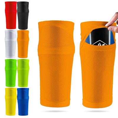 Tasche Kinder Jungen Männer Rist Socken Beinschutz Ärmel Fußball Schienbeinschoner Abdeckung Fußball Schienbeinhalter