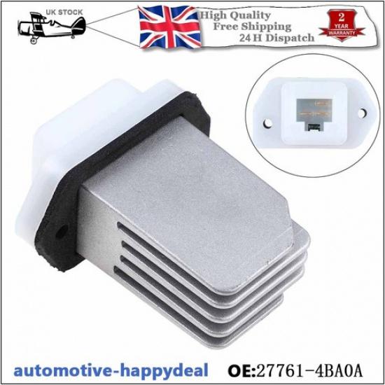 HEATER BLOWER MOTOR RESISTOR 2722670T03 For NISSAN SENTRA Qashqai