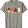 Cartoon Ice Cream Lover T-Shirts for Summer Men Clothing Casual Cotton Daily Four Seasons Tees Oversized T Shirt S-6XL