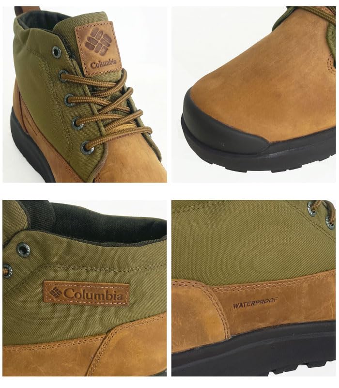 Sapland Three Luxe Chukka Waterproof Omniheat Infinity YU9509 [Columbia] 235 Walnut/6(24cm)