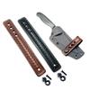 2Pcs Leather IIWB Belt Rings Waist Rings For Cutter Sheath Scabbard Holsters Making Repalcement Parts With Screws Kit