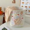 Cartoon Toys Storage Basket Space-Saving Dirty Clothes Basket Cute Laundry Hamper  Dormitory