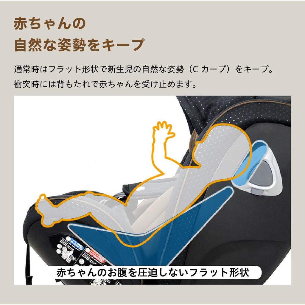 Lehman R129 Turn ISOFIX Grandma Brown Newborn To 12 Years Old Child Seat Junior Seat