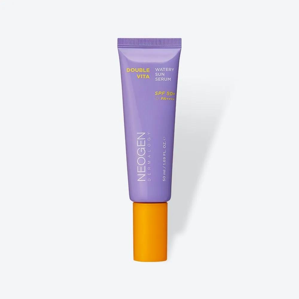 [Refreshing & Moisturizing / No White Cast] Double Vita Watery Sun Serum 50ml