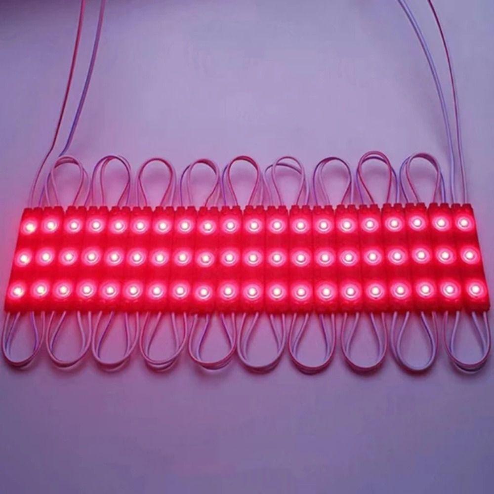 

20pcs DC 12V Backlight Modules Waterproof Hard Strip Bar Light Stop Light Led Module Shop