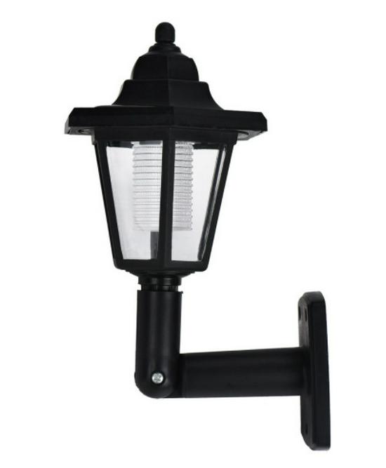 Retro Solar Hexagonal Wall-Mounted Garden Light