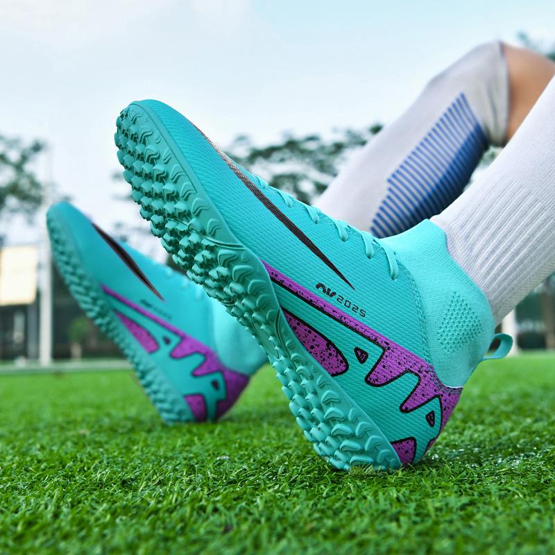 2025 Profesionální Nové Pánské Fotbalové Kopačky Chlapecké Fotbalové Kopačky Kotníkové Protiskluzové TF/FG Tenisky Zápas Pohodlné Sportovní Boty Unisex