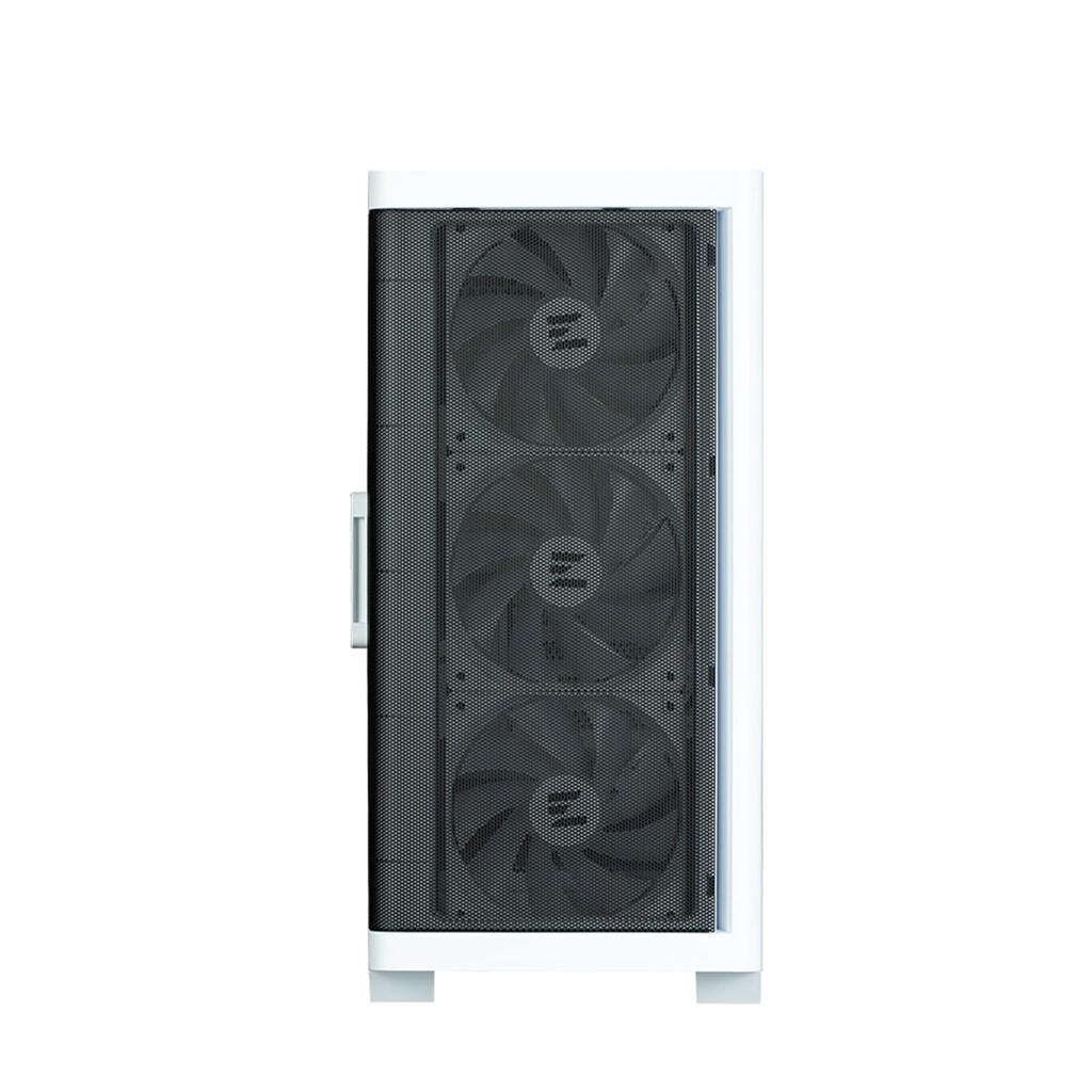 ZALMAN M4 WHITE 120 mm 4 ARGB-Controller installiert Mini-Tower-PC-Gehäuse CS8758 Lüfter/RGB Micro-ATX