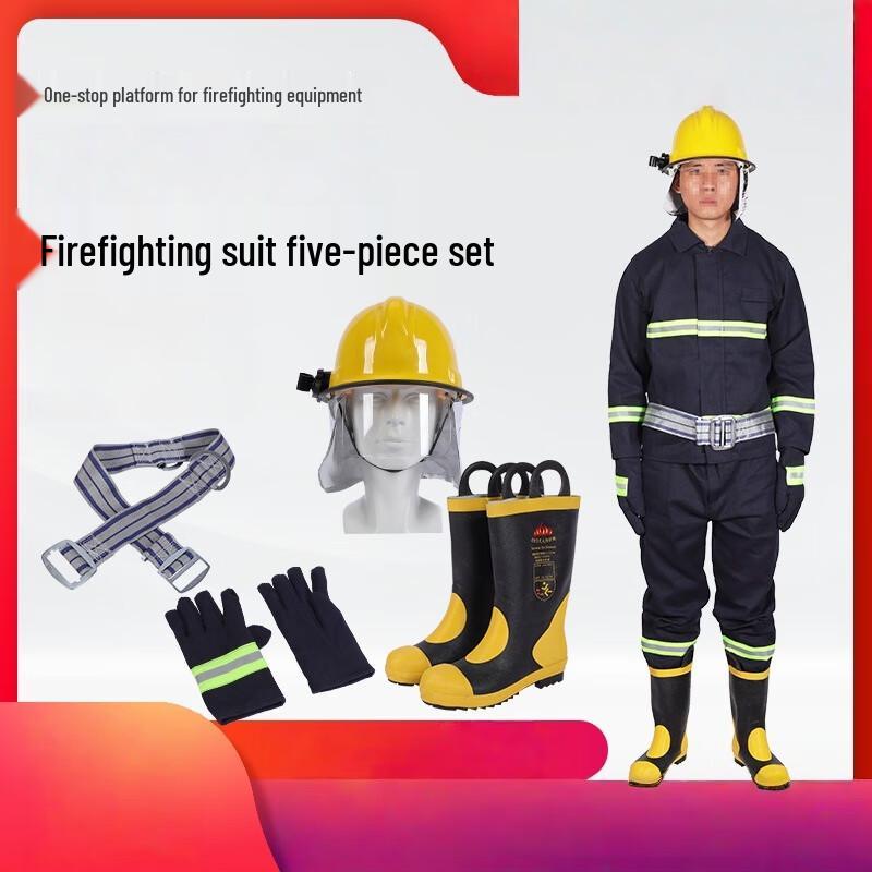 Lieve Firefighter Suit 5-Piece Set