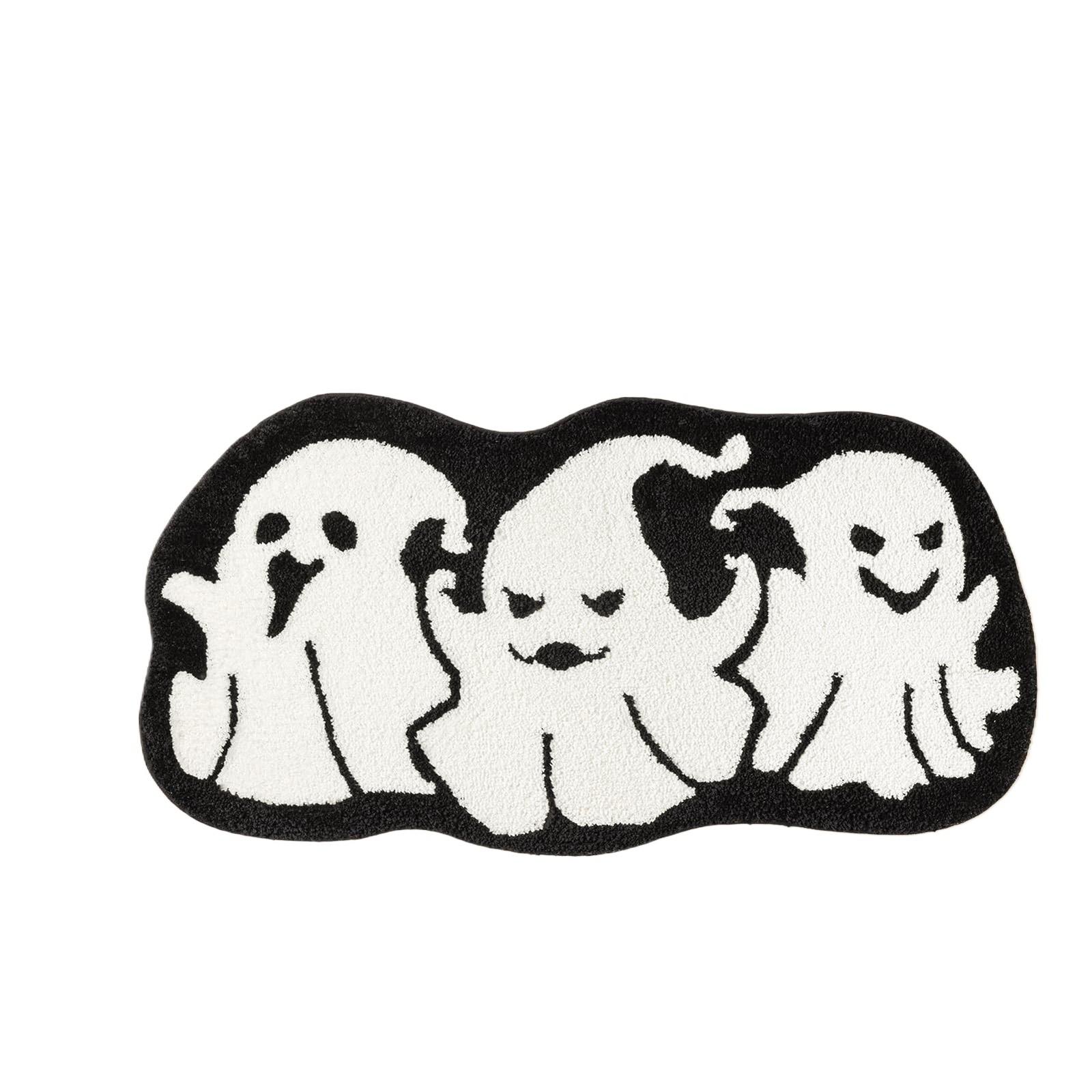 

Ковры на Хэллоуин 20 X 40 дюймов, стеганые, нескользящие, для ванной комнаты, входной двери, гостиной, коврики One Size