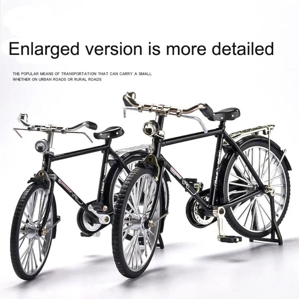 1:10 Scale Simulation Bike Model Kit Retro Mini 28 Big Bar Bicycle  For Exhibits