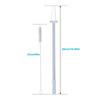 Reusable Straws for Gallon Water Bottle BPA Free Adjustable Straw Safe Harmless Adjustable Length Easy to Clean Silicone Bottom