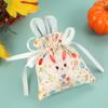 Velvet Easter Bunny Rabbits Bags Cute Bunny Gift Packing Bags Dropshipping Rabbit Chocolate Candy Bags Wedding Birthday Party