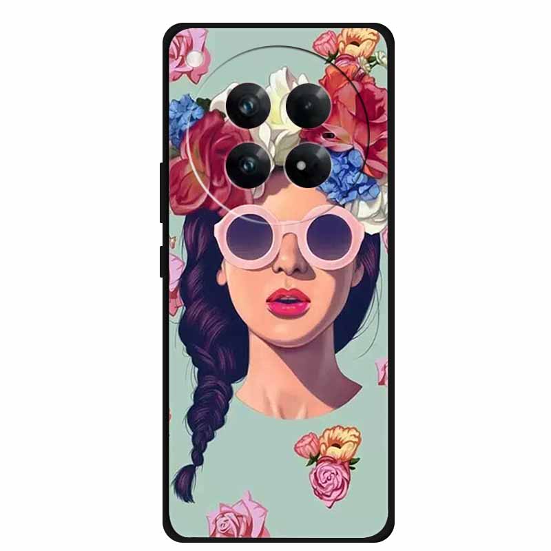 Per Infinix Zero 40 5G 4G Custodia Silicone Nero Morbido Animale Dipinto Copertura Posteriore Per Infinix Zero 40 Protettiva Antiurto Cool Capa