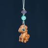 Green Sandalwood Zodiac Animal Guardians Phone Strap & Backpack Pendant