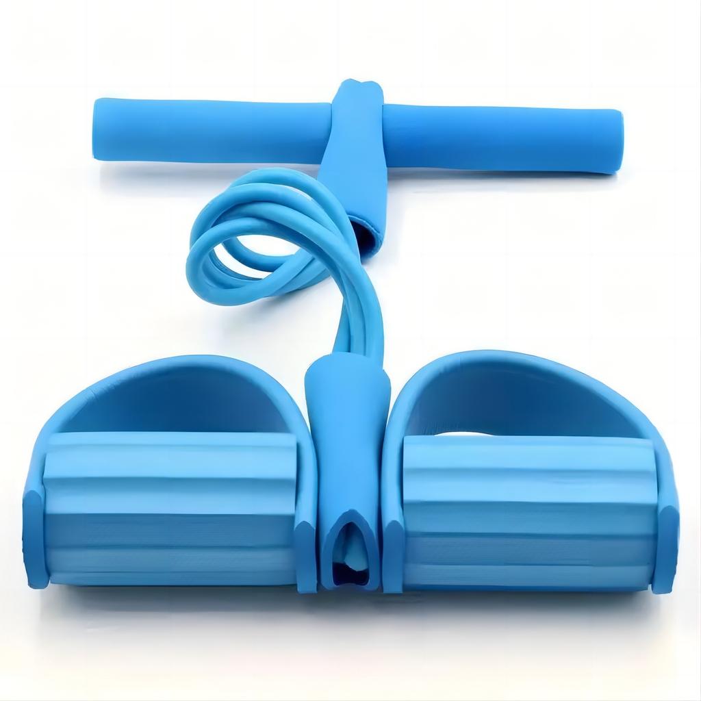 Multifunktions-Spannseilbänder für Fitness, Sit-Ups-Übungen, elastisches Band, Widerstandsbänder für Zuhause, 4-Schlauch-Pedalzieher mit elastischem Gummiband