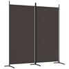 VidaXL Cloison de Séparation 2 Panneaux Séparateur de Pièce Pliable Diviseur Écran d'Intimité Paravent Décoration Salon 350259