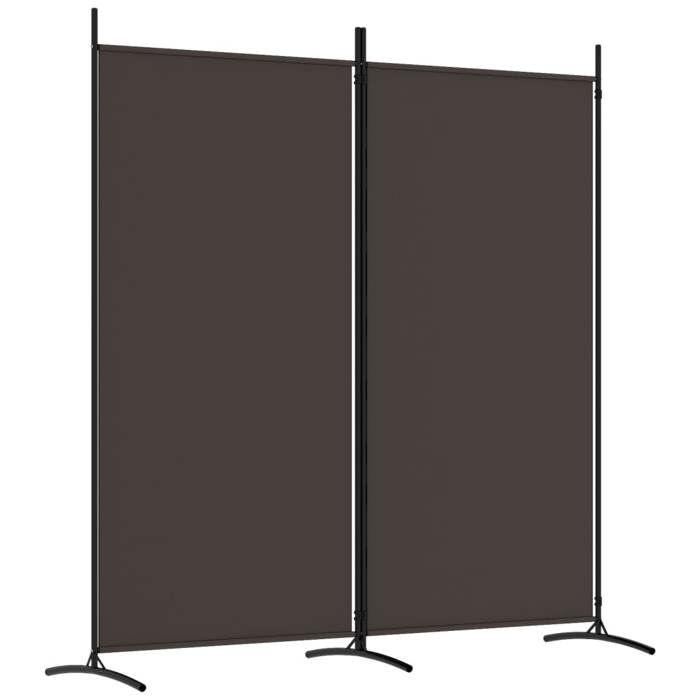 VidaXL Cloison de Séparation 2 Panneaux Séparateur de Pièce Pliable Diviseur Écran d'Intimité Paravent Décoration Salon 350259