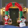 Christmas Santa Claus LED Inflatable Archway Garden Yard Xmas Party Props Decor