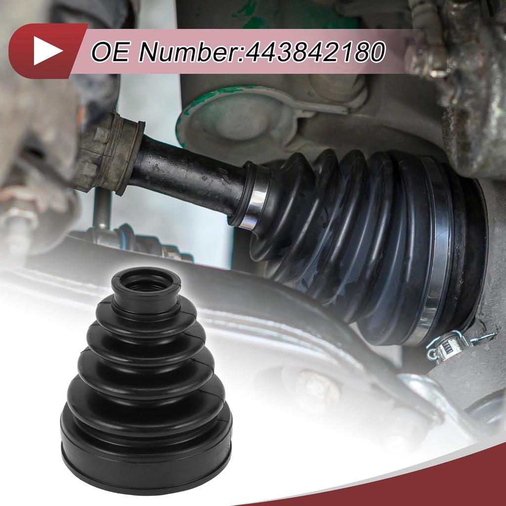 Kit Manșon Articulație Planetară pentru Toyota Camry 2007-2011 pentru Toyota Highlander 2001-2009 Manșon Articulație Planetară Constantă Interioară Cu Coliere Nr.443842180 Cauciuc Negru