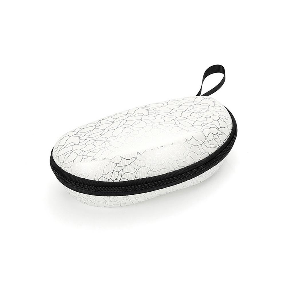Portable Zipper Carabiner Sunglasses Protector Box Hard Eye Glasses Case Potable Travel Pack Glasses Case Eyewear Accessories