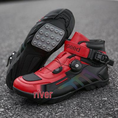 Bottes de moto toutes saisons 2022 pour hommes et femmes – Équipement tout-terrain, de course, cheville et touring