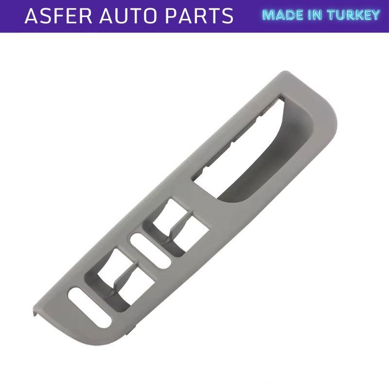 Rámeček tlačítka otevírání okna šedý strana řidiče (Levá strana) Pro VW Passat B5 Bora Jetta Golf MK4 Oem 3B1867171E