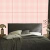 Wallpaper Fabric Pattern Peach and Coral for Living Room and Bedroom 50x1000