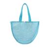 Waterproof Solid Color Mesh Pouch Lightweight Toy Storage Bag Cute Beach Bag  Gift