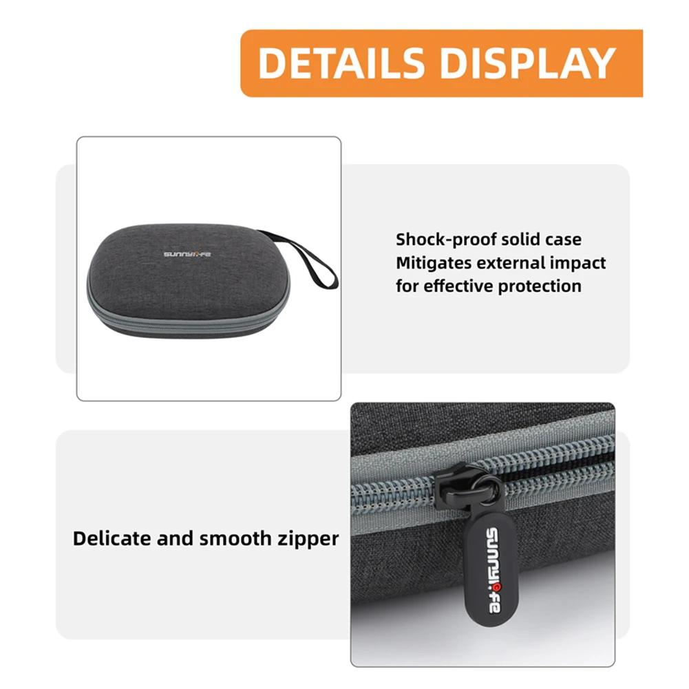 For Insta360 Flow Gimbal Carrying Case Portable Storage Bag Anti Drop Protection Bag for Insta360 Flow Storage Box with Strap