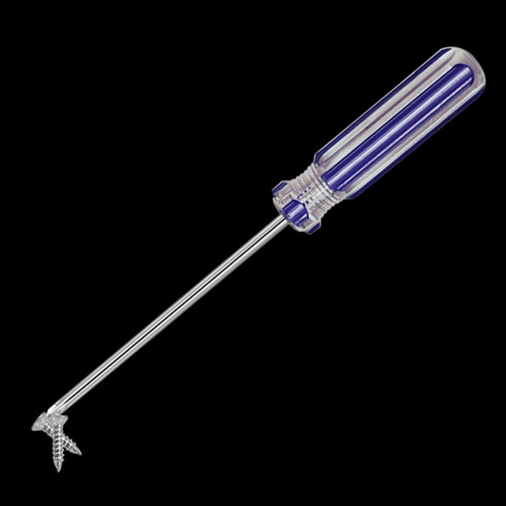 Plastic Handle Screwdriver Slotted Small Driver 1pc Crosshead and Phillips mini short-handled screwdrivers