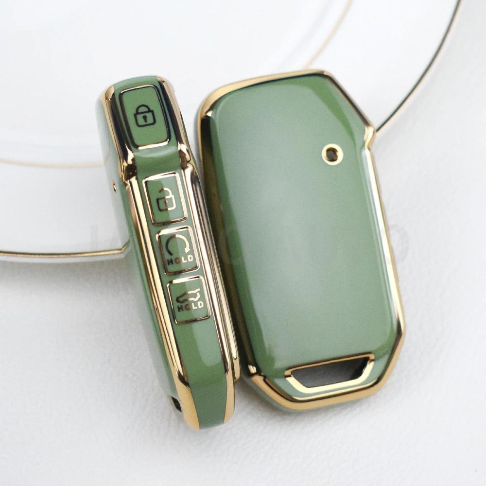 TPU Car Remote Key Case Cover for Kia Sportage 2023 for Kia Ray Sorento Soul Telluride Cerato 2020 K5 K8 2022 Protector Fob