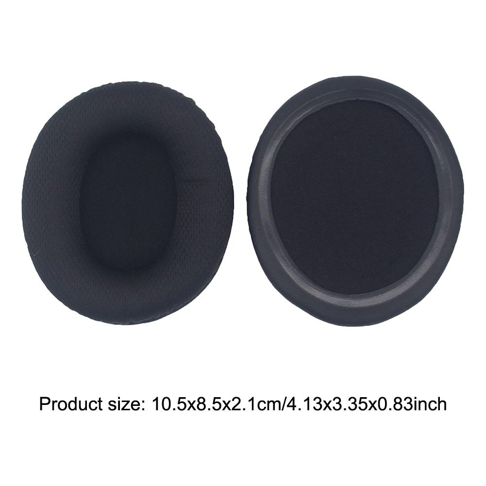 

Высококачественный пенный чехол для наушников, мягкие протеиновые губчатые амбушюры для гарнитуры HyperX Cloud 1/2/Pro/Core/Alpha/Alpha S/Flight чёрный