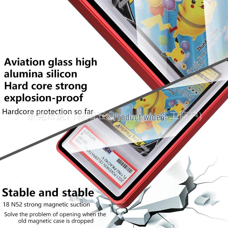 Protective Magnetic Case for PSA/BGS Graded Cards and CCIC Pokemon Star Sleeves