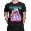 Nicki Minaj Rap Gag City T Shirt Unisexs 100Cotton Tops Shirts Vintage Rapper Singer Music Round Neck Short Sleeve