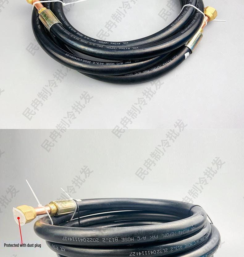 Air Conditioner Copper Connection Hose for Indoor/Outdoor Units - 1HP To 5HP Compatible, Weld-Free Design