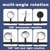 Bicycle Rearview Mirrors 360 Rotation Wide Angle Folding Cycling Rear View Mirrors for Motorcycle MTB Road Bike Accessories