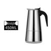 Moka elettrica portatile in acciaio inox con tazza da caffè europea