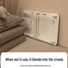 Folding Bedside Laptop Desk: Bay Window & Dorm Use