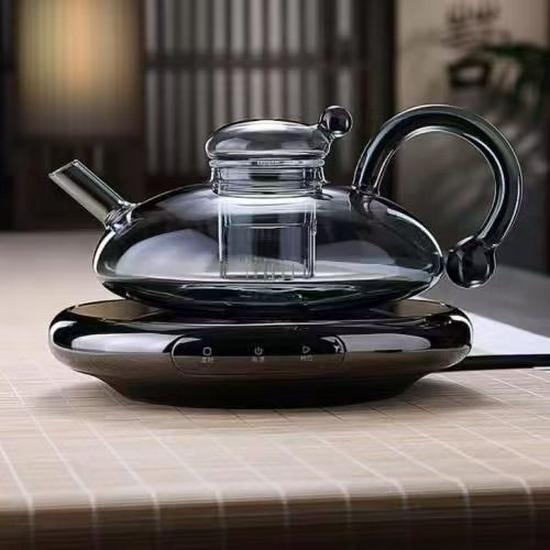Bollitore Elettrico in Ceramica Retro di Lusso & Separatore d'Acqua