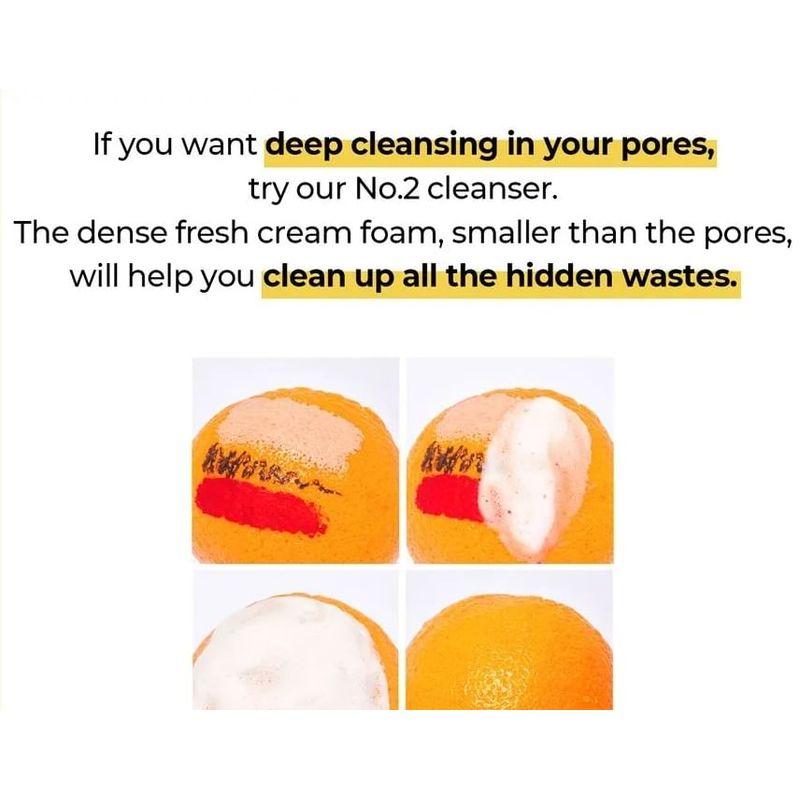 numbuzin - No. 2 Deep Clean Fresh Cream Cleanser